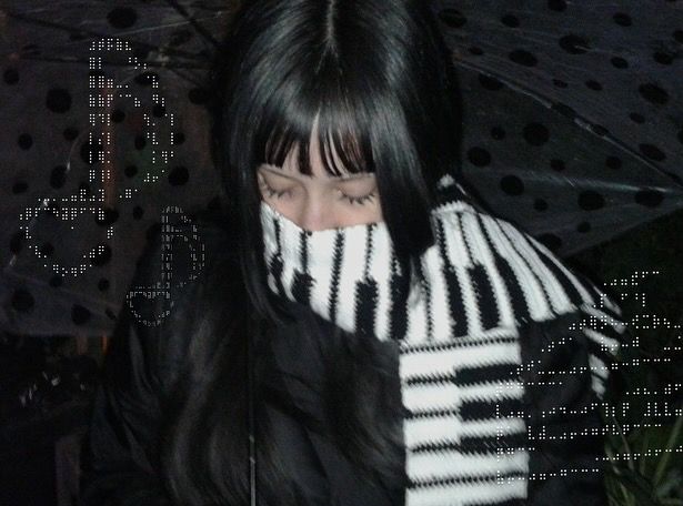 piano girl dark